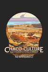 Chaco Culture National Historical Park, New Mexico - Contour - Lantern Press Artwork