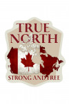 Canada - True North - Contour - Lantern Press Artwork