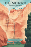 El Morro National Monument, New Mexico - The Pool - Litho - Lantern Press Artwork