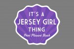 Point Pleasant Beach, New Jersey - It's a Jersey Girl Thing - Simply Said - Contour - Lantern Press Artwork