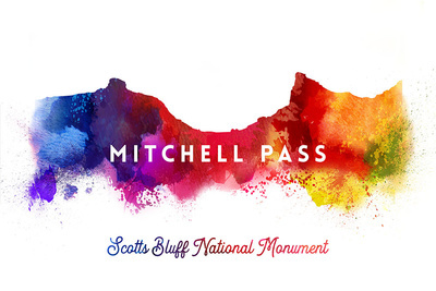 Gering, Nebraska - Scotts Bluff National Monument - Mitchell Pass