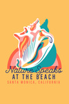 Santa Monica, California - Beach Bliss Collection - Sea Shell Nature Speaks - Contour