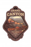 Grand Canyon National Park, Arizona - Painterly National Park Series - Contour