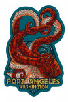 Port Angeles, Washington - Octopus Mosaic - Contour