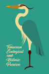 Timucuan Ecological and Historic Preserve, Florida - Heron - Lantern Press Artwork