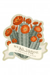 Mesa Verde National Park, Colorado - Vintage Flora - Claretcup Cactus - Contour - Lantern Press Artwork