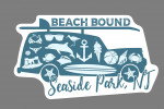 Seaside Park, New Jersey - Beach Icons - Beach Bound - Contour