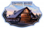 Frankenmuth, Michigan - Covered Bridge - Contour