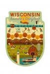 Wisconsin - Geometric - Contour