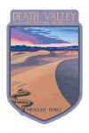 Death Valley National Park, California - Mesquite Dunes - Contour