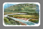 Denali National Park & Preserve, Alaska - Kantishna Mining District - Watercolor - Contour