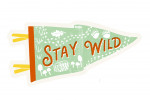 Vintage Summer Series - Stay Wild Pennant - Contour