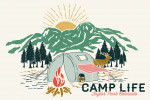 Taylor Park, Colorado - Camp Life - Camping Scene - Lantern Press Artwork
