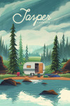 Jasper, Canada - Outdoor Activity - At Home Anywhere - Camper in Evergreens
