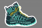 Arnold, California - Outdoor More Series - Hiking Boot