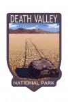 Death Valley National Park, California - Moving Rocks - Contour