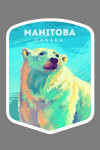 Manitoba, Canada - Vivid - Polar Bear - Contour