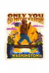 Washington - Smokey Bear & Friends - Only You - Mid-Century Inspired - Contour