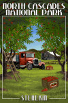 North Cascades National Park, Stehekin, Washington - Apple Orchard & Red Truck