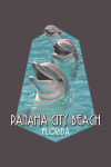 Shell Island, Panama City Beach, Florida - Dolphins - Contour