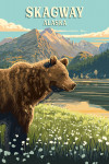 Skagway, Alaska - Painterly - Bear