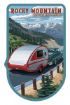 Rocky Mountain National Park - Retro Camper - Contour