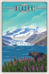 Alaska - Lithograph