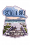 Edisto Island, South Carolina - Botany Bay - Painterly - Beach Boardwalk Scene