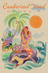 Cumberland Island, Georgia - Water Color - Mermaid