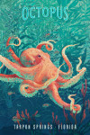 Tarpon Springs, Florida - Fluid Linework - Octopus