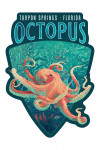 Tarpon Springs, Florida - Fluid Linework - Octopus