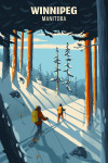 Winnipeg, Manitoba - Better on Foot - Snowshoeing