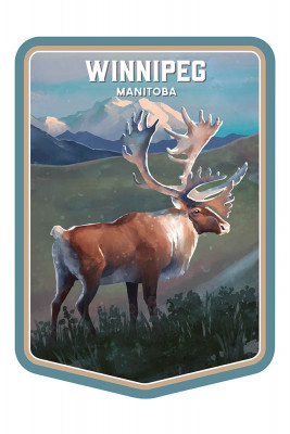 Winnipeg, Manitoba - Contour