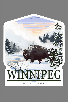 Winnipeg, Manitoba - Contour