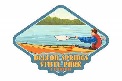 Deleon Springs State Park, Florida - Contour