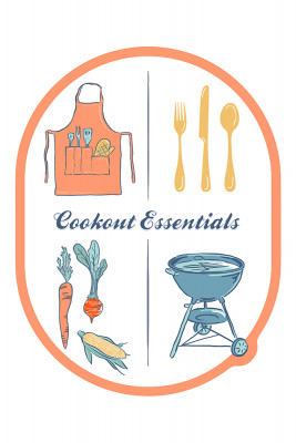 Cookout Essentials - Letterpress - Contour