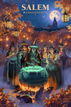 Salem, Massachusetts - Oil Painting - Witch's Gathering