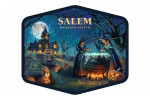 Salem, Massachusetts - Lithograph - Cemetery Witch's Brew - Contour