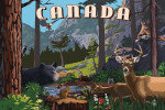 Canada - Painterly - Wildlife Utopia