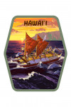 Hawaii - Painterly - Outrigger - Contour