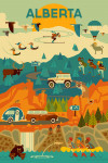 Alberta - Geometric - The Mountains Are Calling