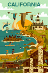 California - Geometric - Coastal