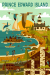 Prince Edward Island - Geometric - Coastal