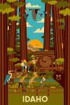 Idaho - Geometric - Forest