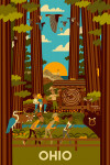 Ohio - Geometric - Forest