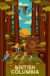 British Columbia - Geometric - Forest