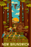 New Brunswick - Geometric - Forest