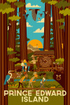 Prince Edward Island - Geometric - Forest