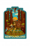 Newfoundland - Geometric - Forest - Contour