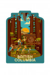 British Columbia - Geometric - Forest - Contour